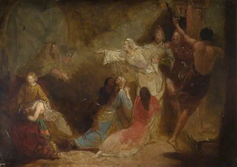Elgiva inngripen på ordre fra erkebiskop Odon - John Everett Millais

Source:
Elgiva saisie sur ordre de l'archevêque Odon - John Everett Millais
