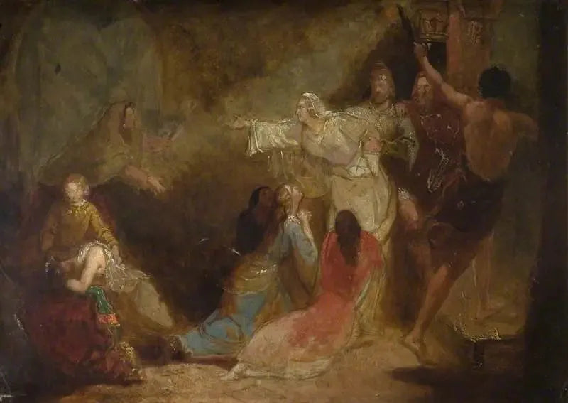 Elgiva inngripen på ordre fra erkebiskop Odon - John Everett Millais

Source:
Elgiva saisie sur ordre de l'archevêque Odon - John Everett Millais
