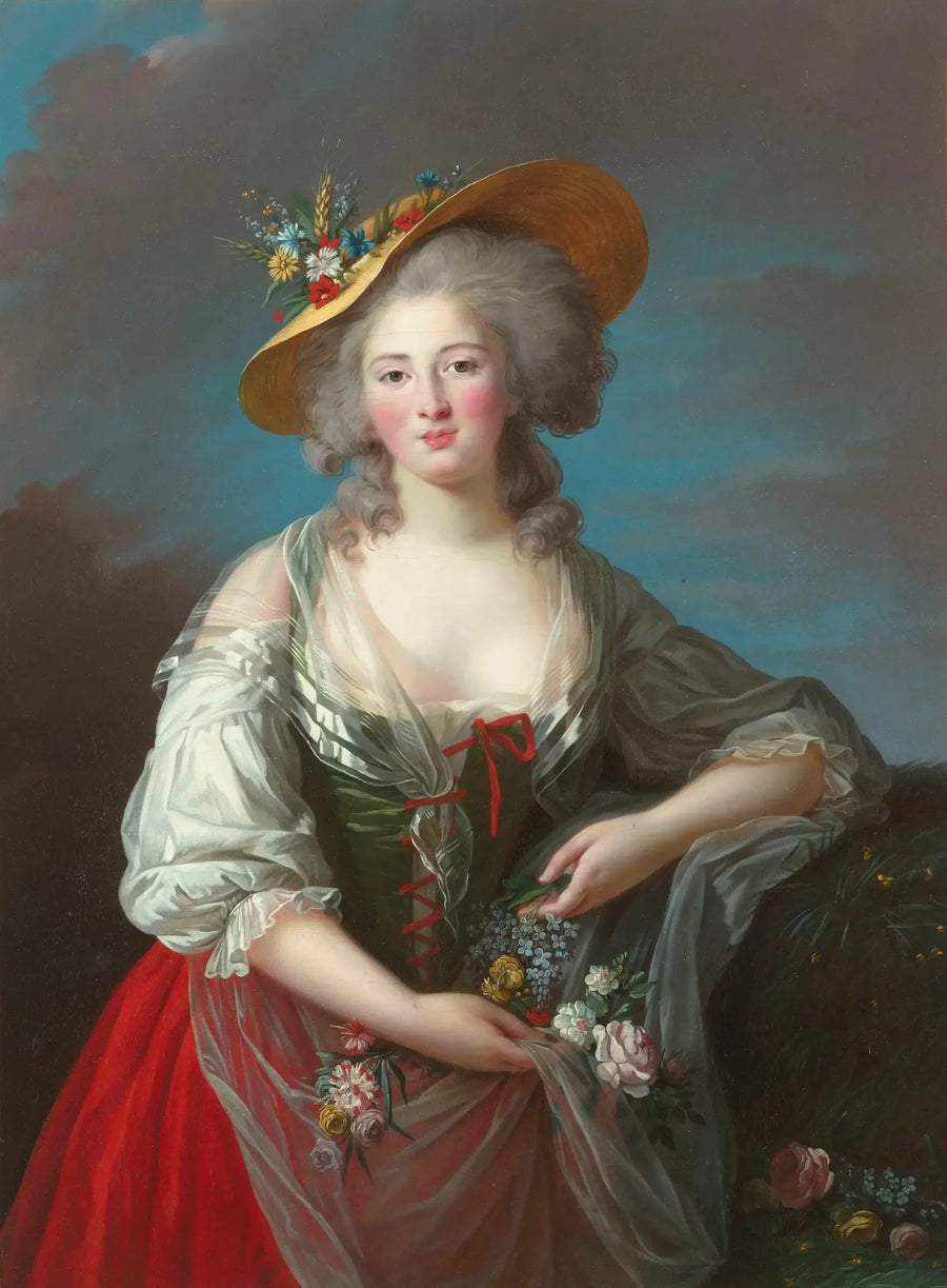 Elisabeth-Philippe-Marie-Hélène de France, kjent som Madame Elisabeth - Élisabeth Vigeé Le Brun

Source:
Elisabeth-Philippe-Marie-Hélène de France, dite Madame Elisabeth - Élisabeth Vigée Le Brun