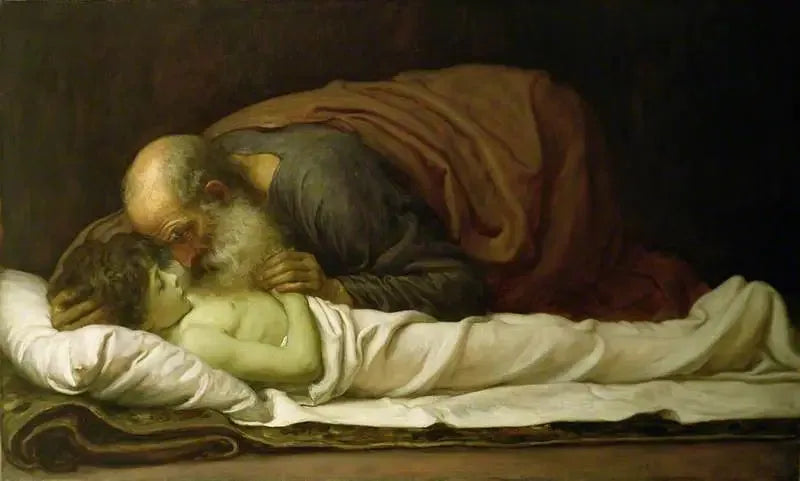 Élisée vekker sønnen til sunamitten - Frederic Leighton

Source:
Élisée ressuscite le fils de la Sunamite - Frederic Leighton