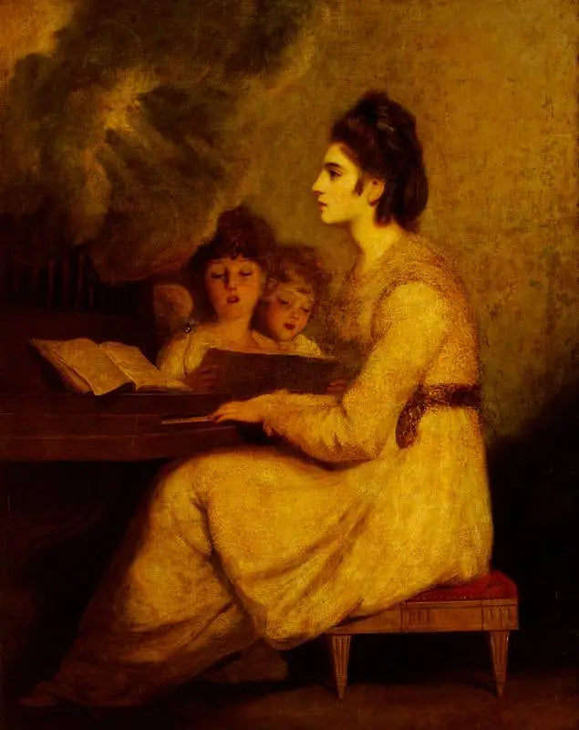 Elizabeth Linley (1754–1792), Mme Richard Brinsley Sheridan i rollen som Saint Cécile - Joshua Reynolds
