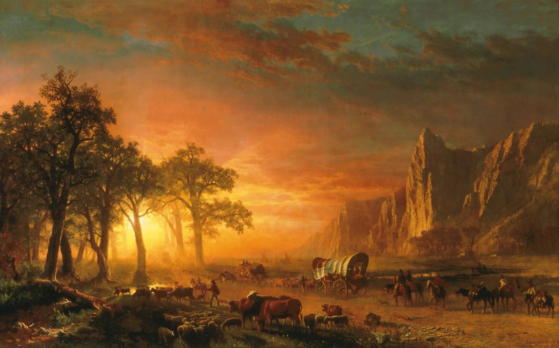Emigranter som krysser slettene - Albert Bierstadt

Source:
Émigrants traversant les plaines - Albert Bierstadt