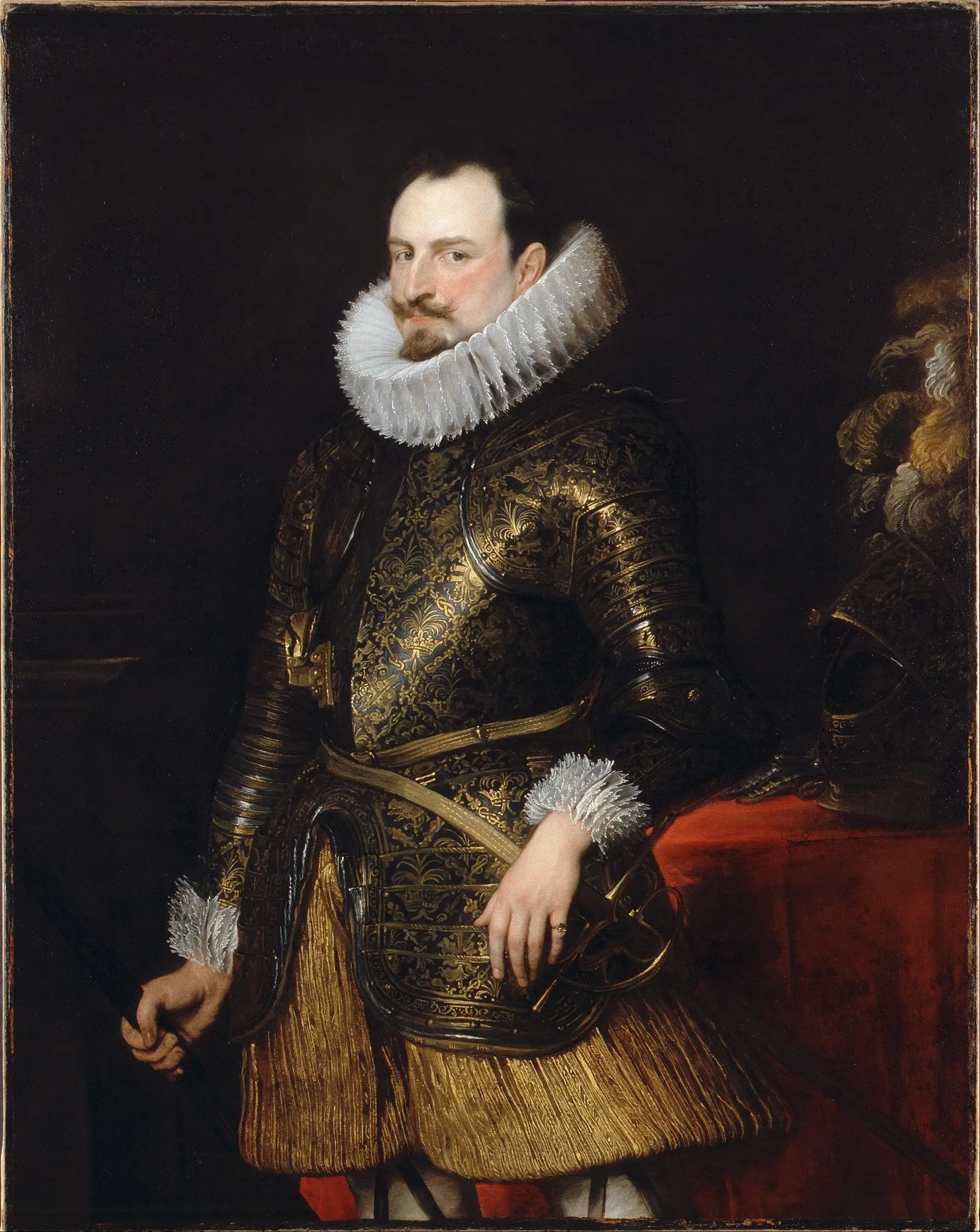 Emmanuel Philibert de Savoie, prince d'Oneglia - Antoine van Dyck image 1 reproduction artisanale de tableau