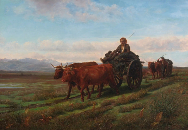 På vei til markedet - Rosa Bonheur