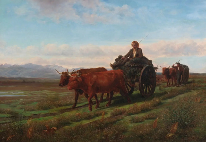 På vei til markedet - Rosa Bonheur