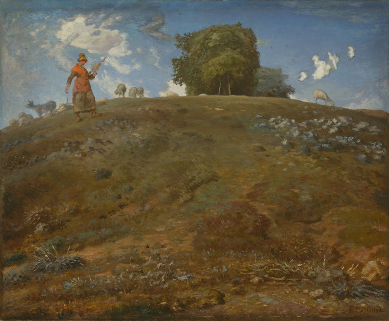 En Auvergne - Jean-François Millet