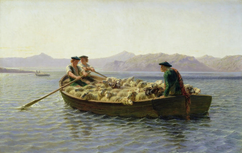 En skute - Rosa Bonheur