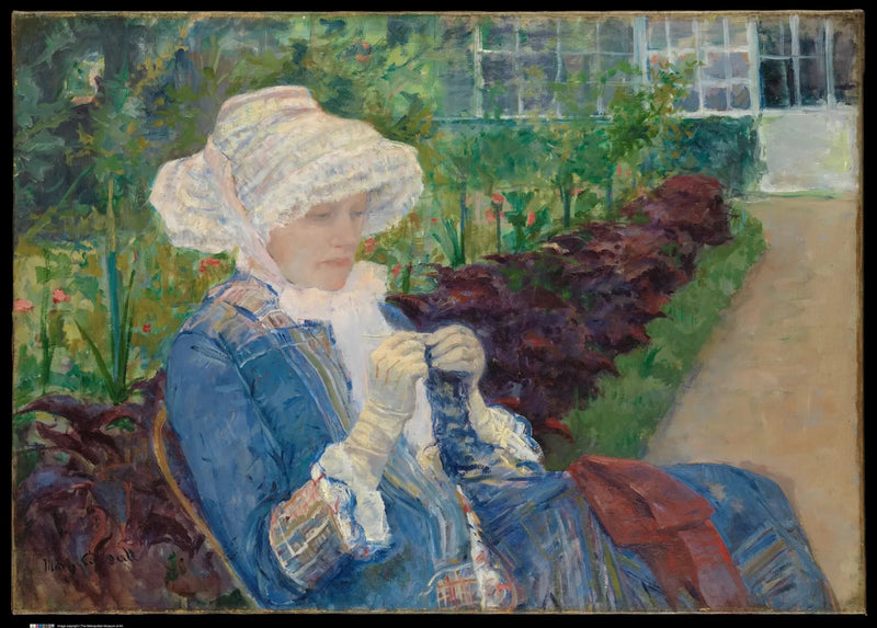 En brodering - Mary Cassatt