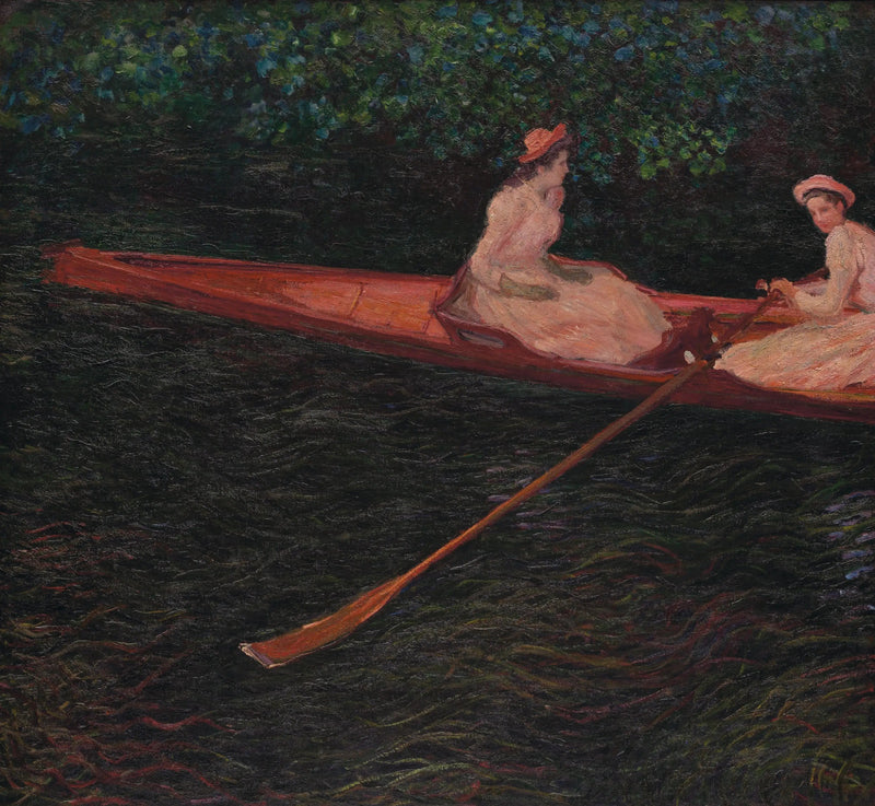 I kano på Epte - Claude Monet