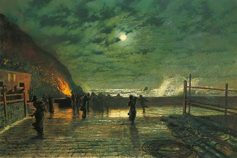 En fare (The Harbour Flare) - John Atkinson Grimshaw

Source:
En péril (The Harbour Flare) - John Atkinson Grimshaw