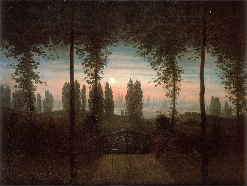 I minne om Johann Emanuel Bremer - Caspar David Friedrich