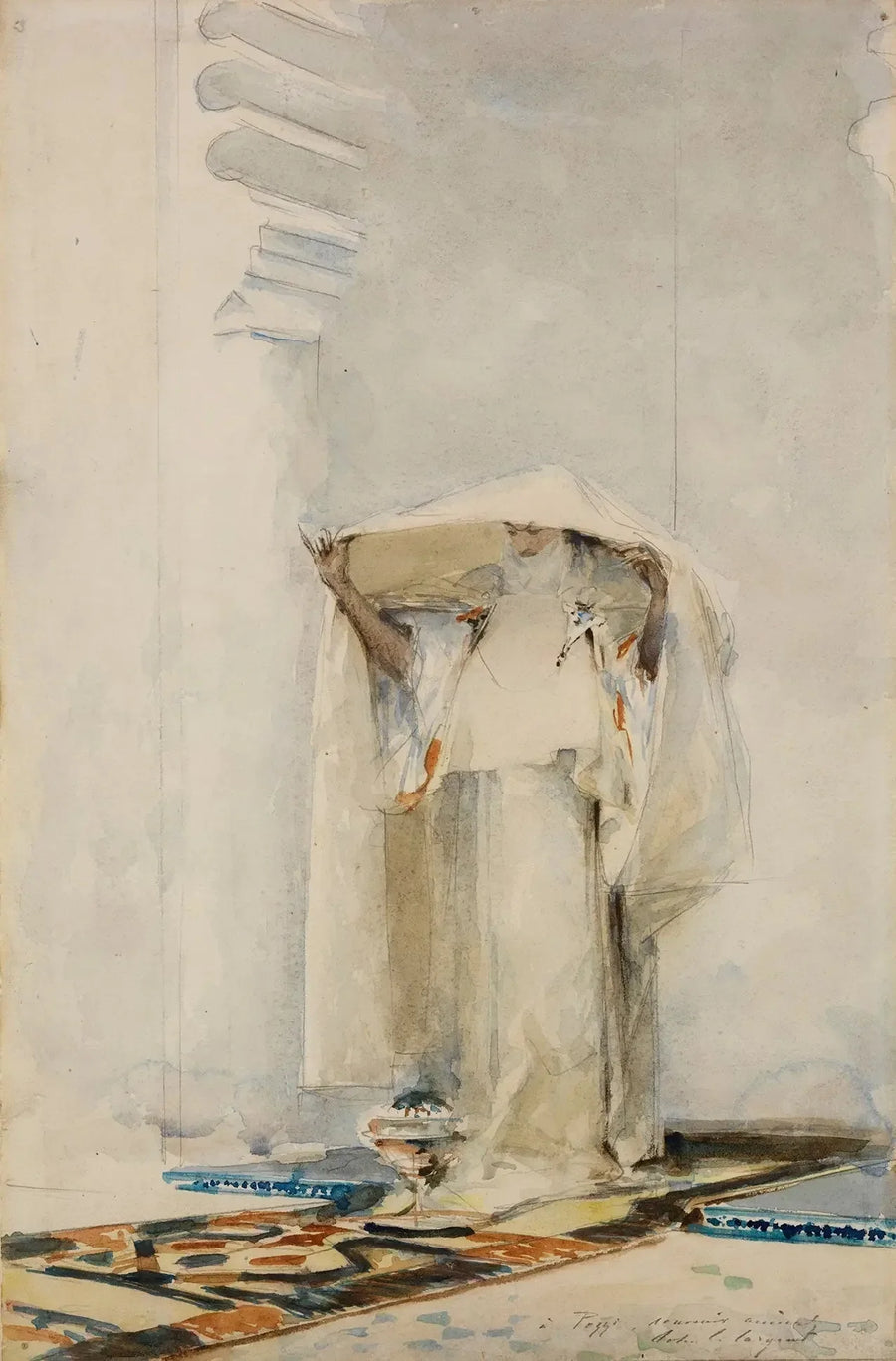 Å innseile sløret - John Singer Sargent