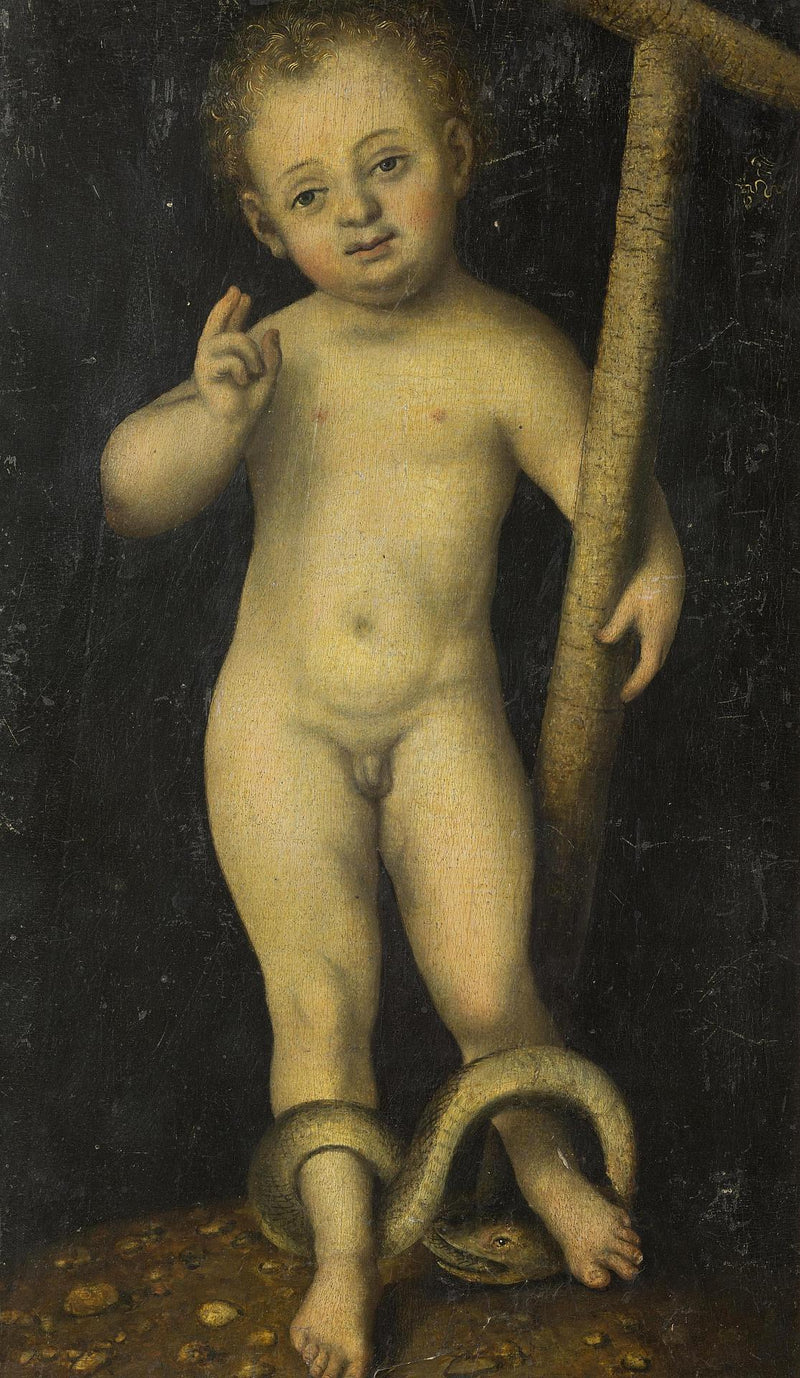 Barnet Jesus - Lucas Cranach den eldre
