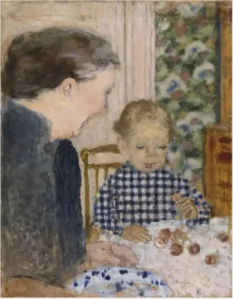Barn som spiser kirsebær - Pierre Bonnard