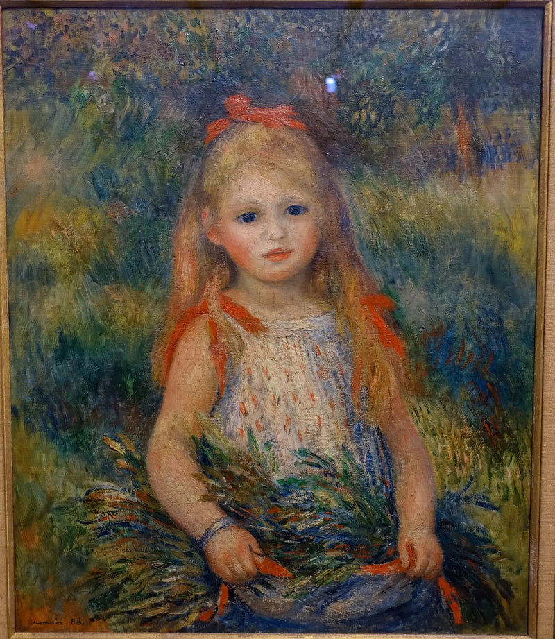 Barn som bærer aks - Pierre-Auguste Renoir