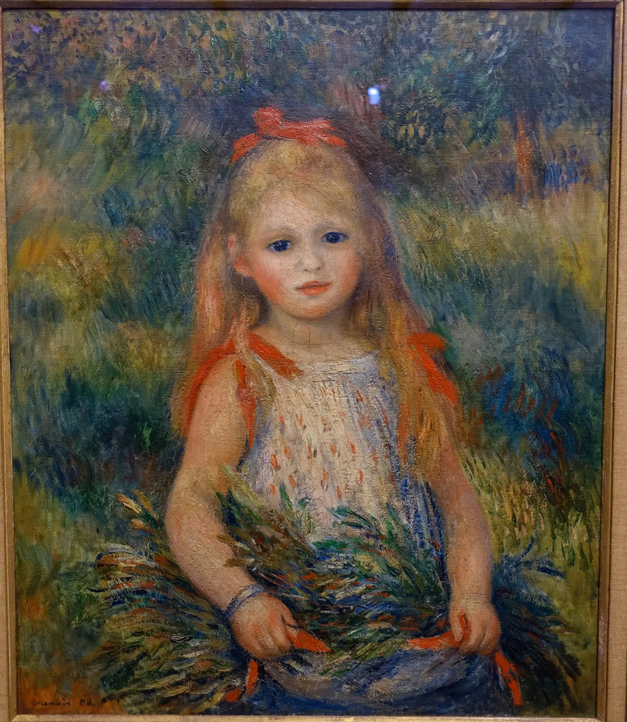 Barn som bærer aks - Pierre-Auguste Renoir