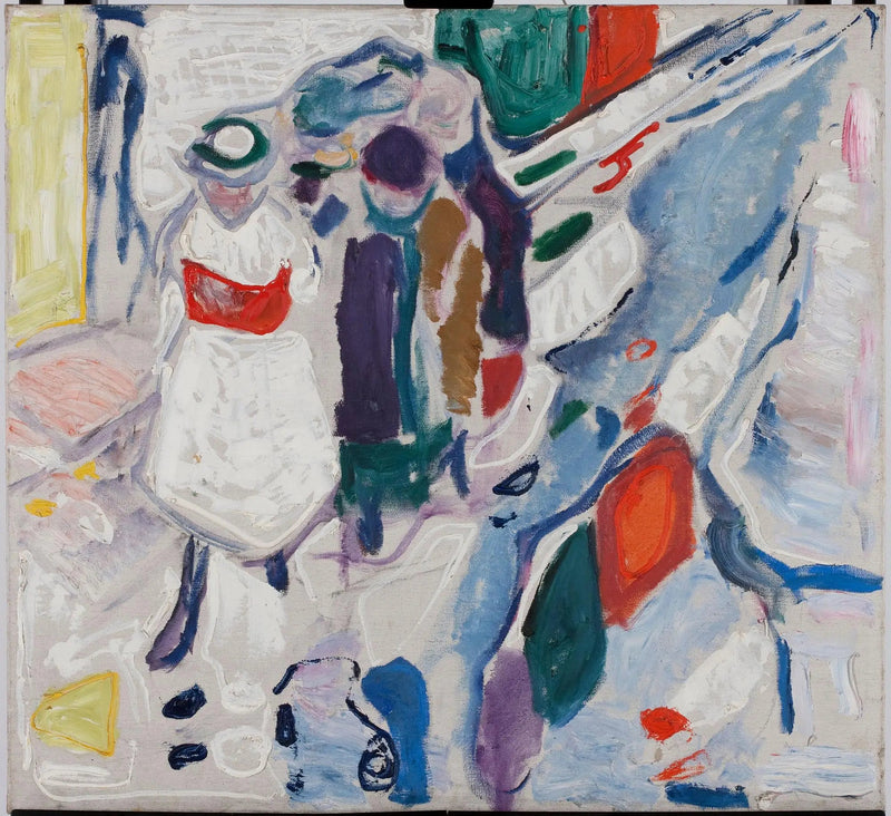 Barn på gaten - Edvard Munch