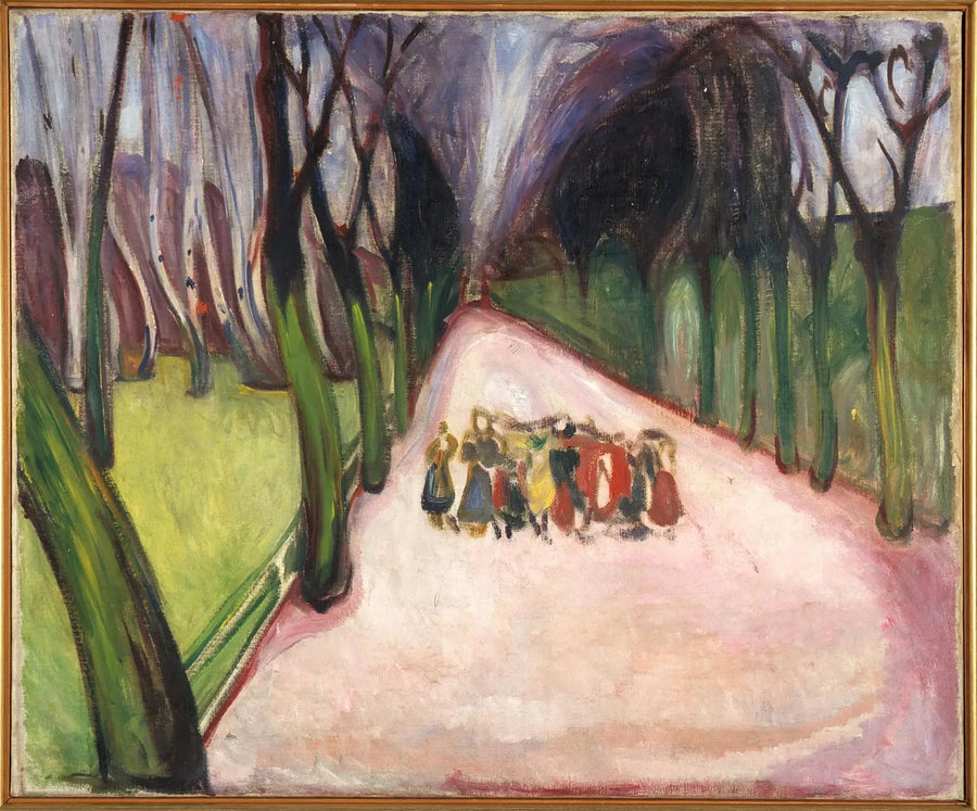 Barn på gaten - Edvard Munch
