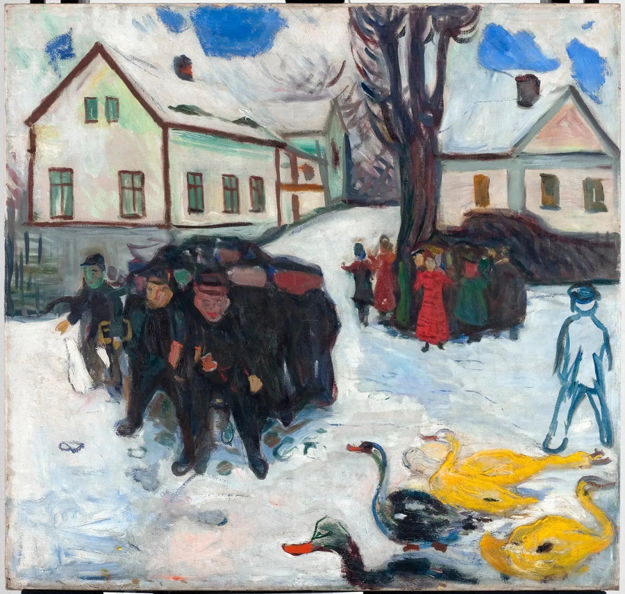 Barn og Ender - Edvard Munch