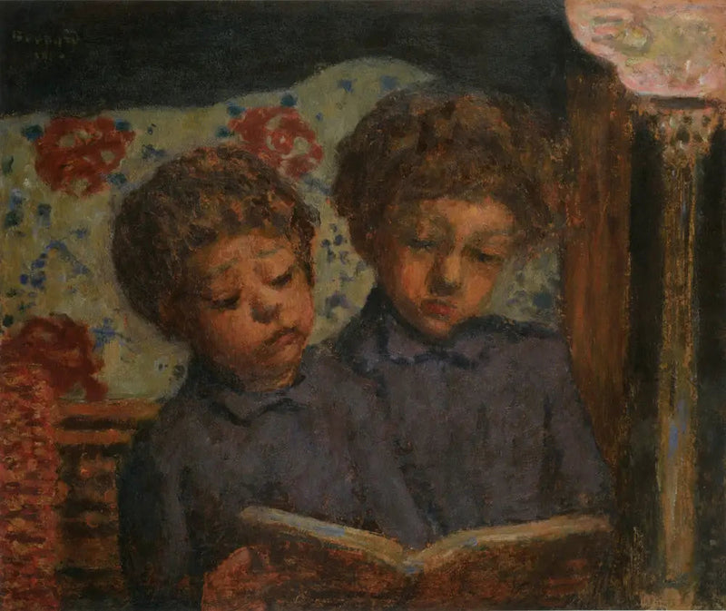 Solfylte barn, Charles og Jean Terrasse - Pierre Bonnard