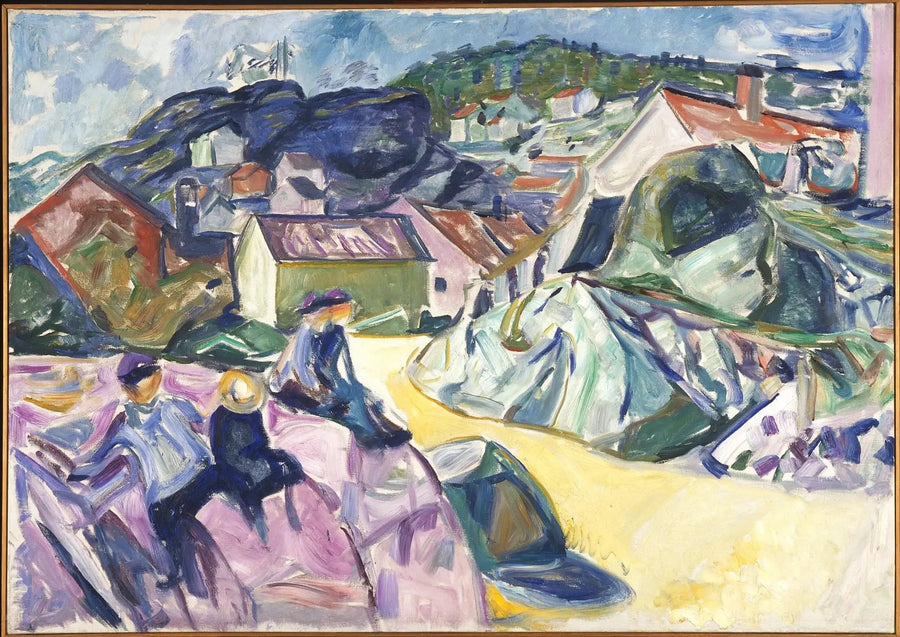 Barn på steinen - Edvard Munch