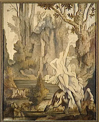 Fjerning av Dejanira - Gustave Moreau