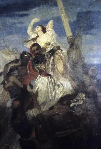 Fjerning - Eugène Delacroix
