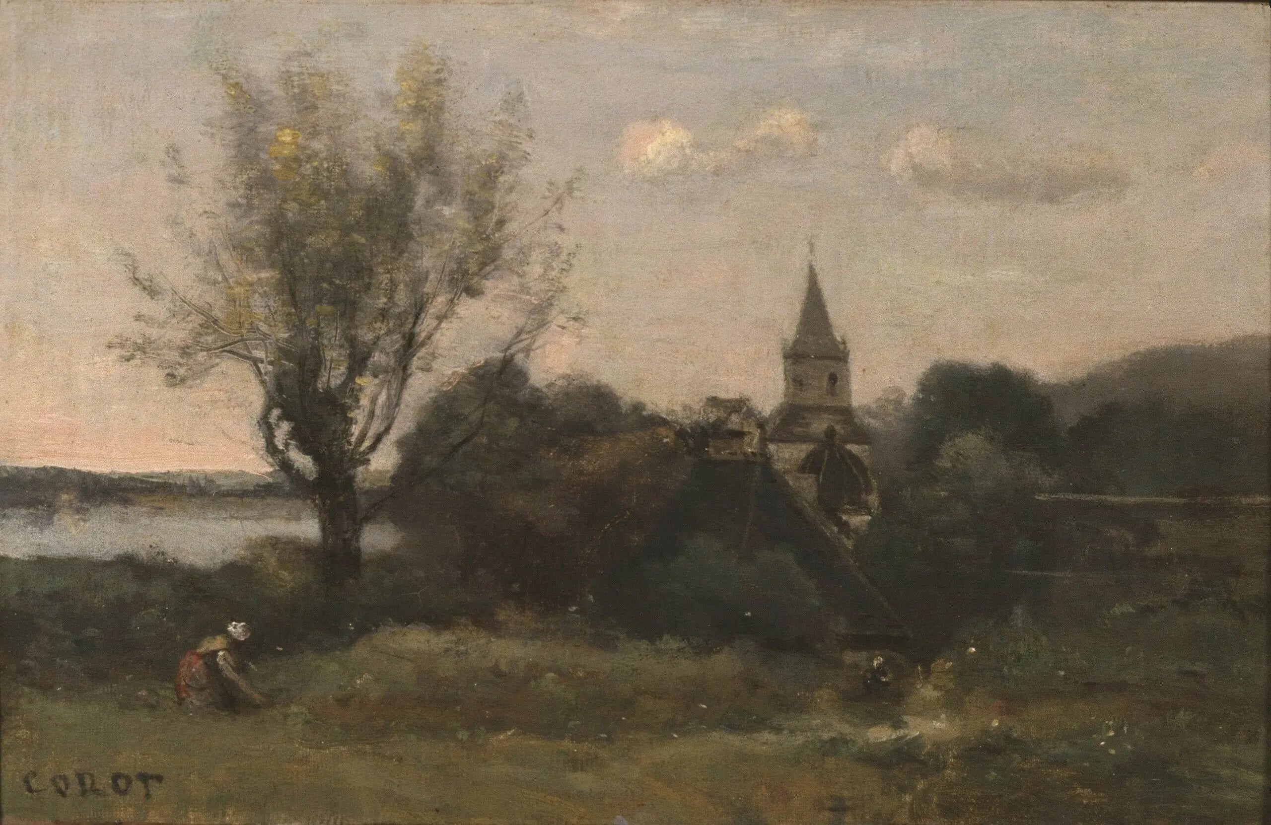 Ennery près d’Auvers - Jean-Baptiste Camille Corot - Alpha Reproduction