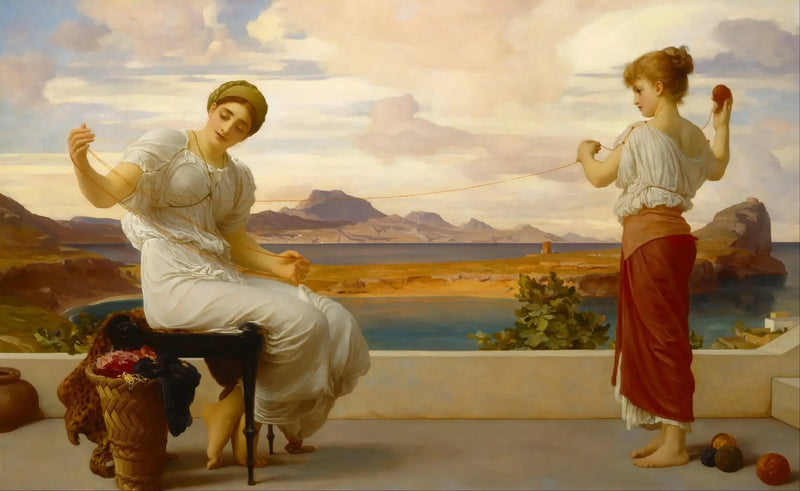 Slynge av nøstet - Frederic Leighton

Source:
Enroulement de l'écheveau - Frederic Leighton