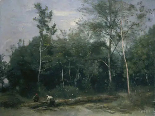 Mellom Coubron og Montfermeil - Jean-Baptiste Camille Corot