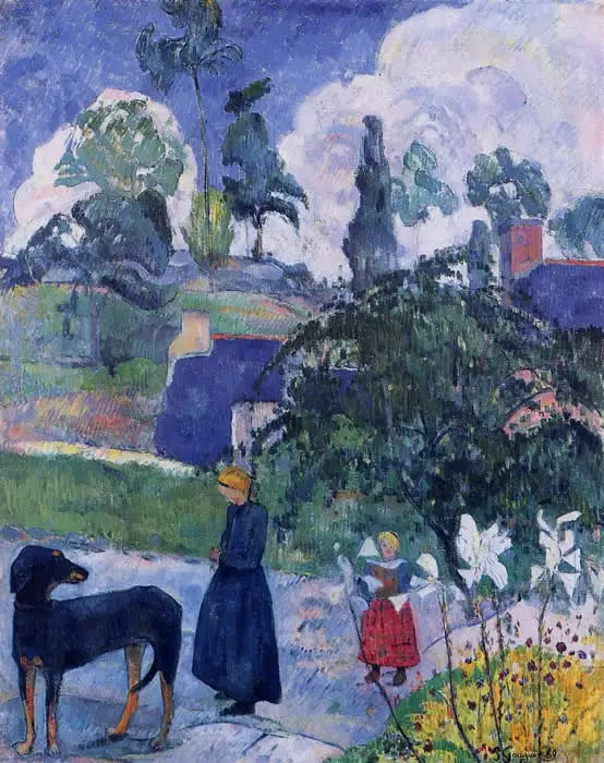 Mellom liljene - Paul Gauguin