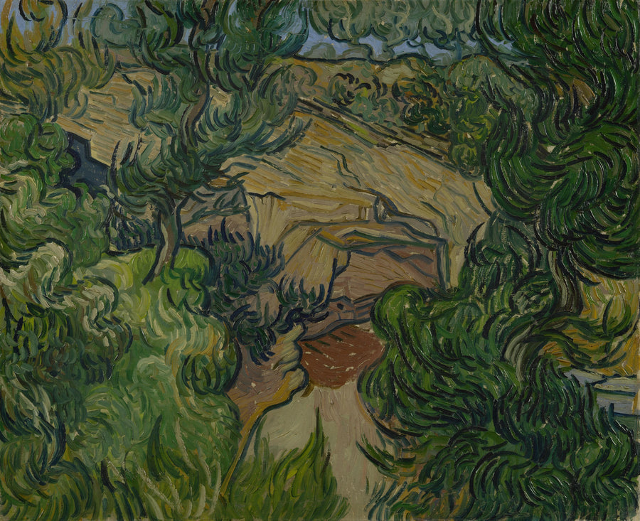 Inngang til en gruve - Vincent van Gogh