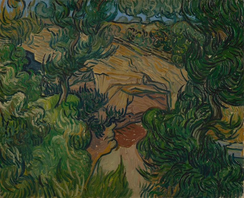 Inngang til en gruve - Vincent van Gogh