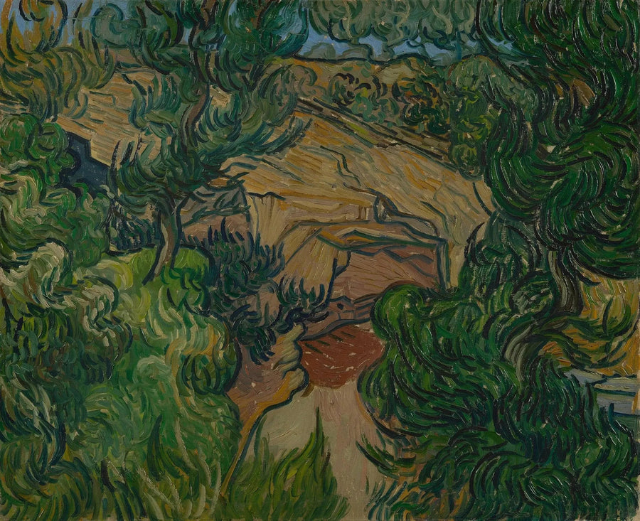 Inngang til en gruve - Vincent van Gogh