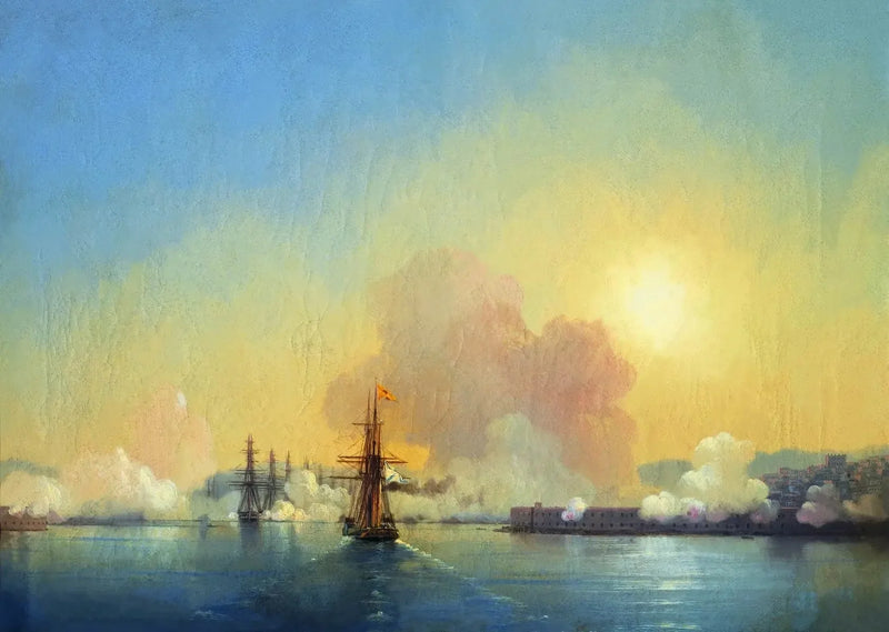 Inngang til Sebastopol-bukten. - Ivan Aïvazovski

Source:
Entrée de la baie de Sébastopol. - Ivan Aïvazovski