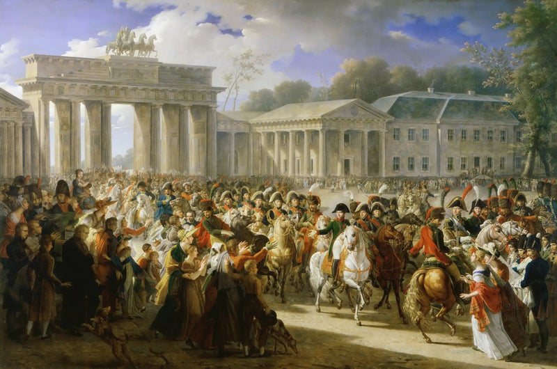 Napoléon I's inngang i Berlin, 27. oktober 1806 - Charles Meynier

Source:
Entrée de Napoléon Ier à Berlin, 27 octobre 1806 - Charles Meynier