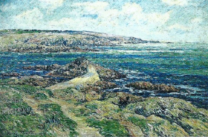 Inngangen til Doëlan havn - Henry Moret