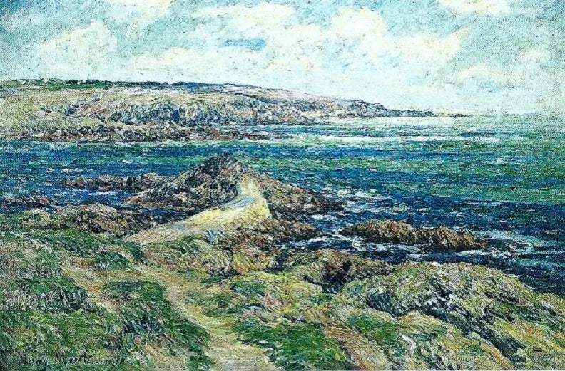 Inngangen til Doëlan havn - Henry Moret