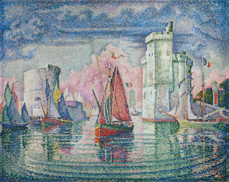 Innseilingen til La Rochelle - Paul Signac