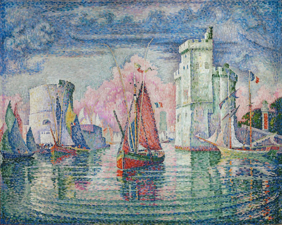 Innseilingen til La Rochelle - Paul Signac