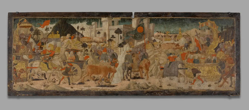 Triumfporten i Roma av Titus og Vespasian - Paolo Uccello