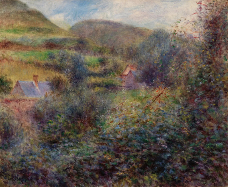 Områdene rundt Berneval - Pierre-Auguste Renoir