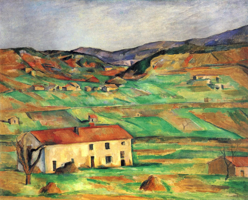 Områdene rundt Gardanne - Paul Cézanne