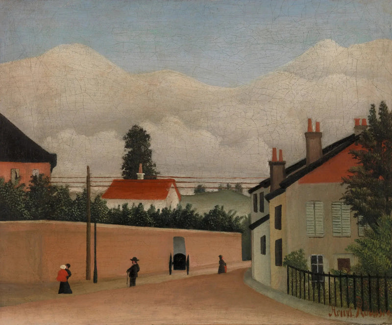Omgivelser rundt Paris - Henri Rousseau