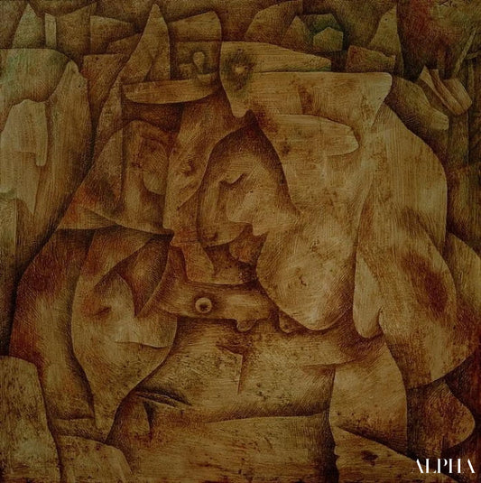 Envoûté et coloré, 1934 - Paul Klee - Reproductions de tableaux et peintures haut de gamme