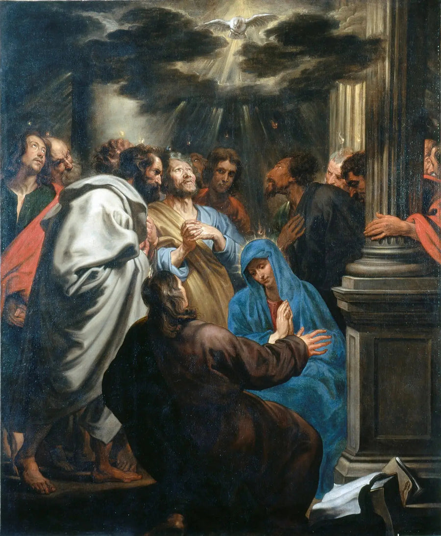 Den Hellige Ånds utgytelse (Pinse) - Antoine van Dyck

Source:
Épanchement du Saint-Esprit (Pentecôte) - Antoine van Dyck