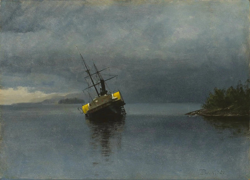 Skipvrak i Ancon-bukten i Loring, Alaska - Albert Bierstadt

Source:
Épave de l'Ancon dans la baie de Loring, en Alaska - Albert Bierstadt