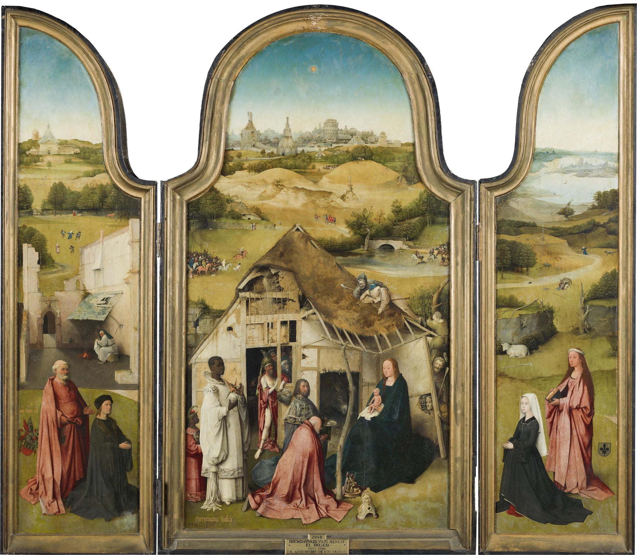 L'Épiphanie - Jérôme Bosch