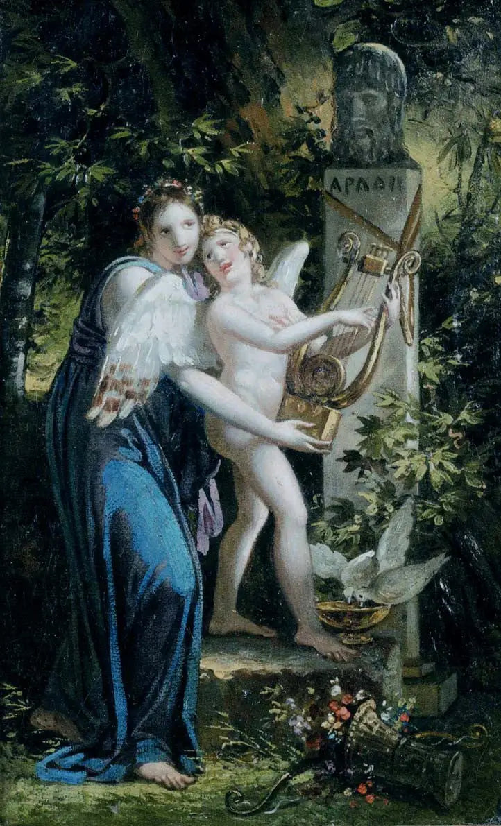 Érato og Kjærlighet - Charles Meynier

Source:
Érato et l'Amour - Charles Meynier
