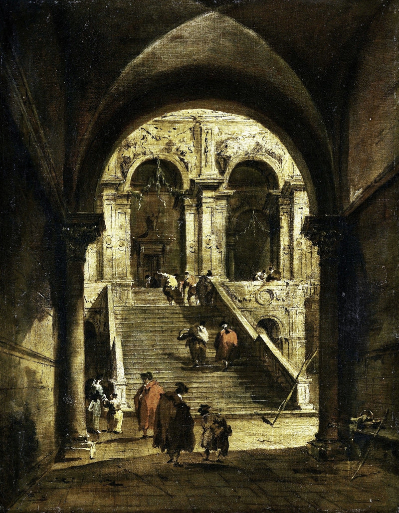 Palass trapp - Francesco Guardi